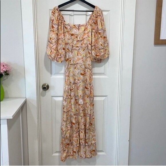 L*Space Womens Size XS Printed Bahia Dress - Picture 9 of 11